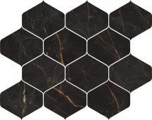 Cerdomus Galaxia Mosaico Ninfa Black Levigato 27.7x35