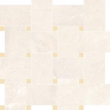 Cerdomus Sybil Contrasti Ivory Levigato con Tozzetto Oro 30x30