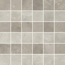 Cerim Maps Light Grey 3D Mosaic 5x5 30x30