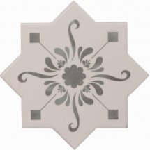 Cevica Becolors Star Decoro Stencil Grey 13.25x13.25