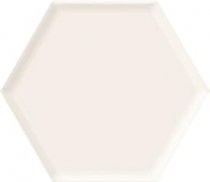 Classica Ideal Universal Heksagon White Struktura Gloss 17.1x19.8