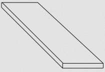 Coliseumgres Firenze Bianco Scalino Angolo Dx 33x90