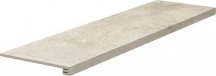 Del Conca Alchimia Hlc10 Gradone Bianco Lin Rett Hard 33x120