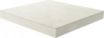 Del Conca Gardena Hgr10 Gradone Bianco Ang Rett Hard 33x33