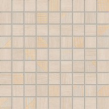 Domino Ceramika Woodbrille Mosaic Beige 30x30