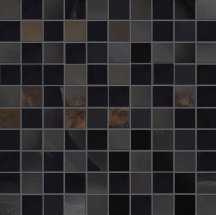 Emil Ceramica Tele Di Marmo Onyx Mosaico 3x3 Black Lappato 30x30