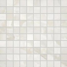 Emil Ceramica Tele Di Marmo Onyx Mosaico 3x3 Ivory Silktech 30x30