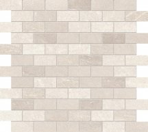 Emil Ceramica Tracce Mosaico Domino Ivory 30x30