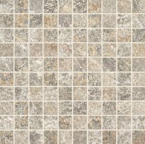 Ergon Oros Stone Mosaico 3x3 Greige 30x30