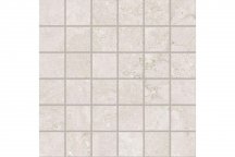 Ergon Portland Stone Mosaico 5X5 Cross Cut Talc Naturale 30x30