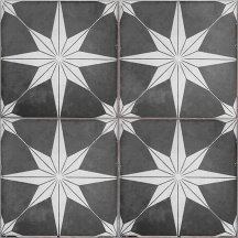 Etili Seramik Scintilla Night Black Pre-Cut 45x45