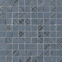 Fap Bloom Metal Blue Silver Mosaico 30.5x30.5