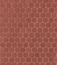 Fap Color Line Copper Marsala Round Mosaico 29.5x32.5