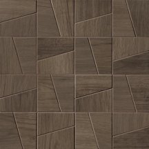 Fap Fapnest Brown Slash Mosaico Matt 30x30