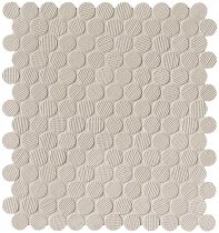 Fap Milano And Wall Beige Round Mosaic Ø 2 29.5x32.5