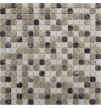 FK Marble Mix Mosaic Mix Emperador 15-4T 30.5x30.5