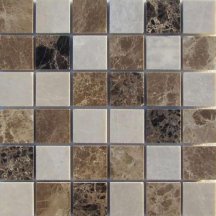 FK Marble Mix Mosaic Mix Emperador 48-4P 30.5x30.5