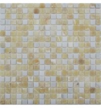 FK Marble Mix Mosaic White Golden Onyx 15-4T 30x30