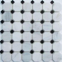 FK Marble Octagon M008-M009-BP 30.5x30.5
