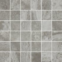 Flaviker Navona Mosaic Grey Vein Cross 30x30