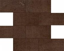 Floor Gres Flowtech Russet Naturale 6 Mm 7.5x15 Muretto 30x30