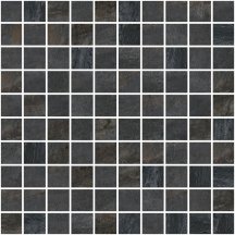 Floor Gres Walks 1.0 Black Mosaico 3x3 30x30