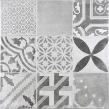 Geotiles Flow Vintage Negro 60.8x60.8