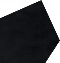 Gigacer Concrete Black Small Pentagon 6 Mm 17x10