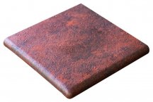 Gres De Aragon Jasper Угловая Ступень Флоринтинер Rojo 33x33