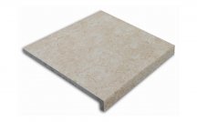 Gres De Aragon Stone Ступень С Прямым Носиком Beige 32.5x33