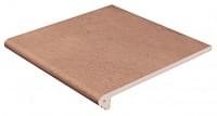 Gres De Aragon Urban Antislip Peldano Redondo Marron 30x33