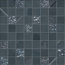 Ibero Cromat One Mosaic Navy 30x30