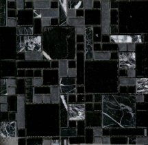 Irida Mosaic Elite Black 30x30