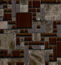 Irida Mosaic Elite Brown 30x30