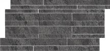 Keope Aran Anthracite Mosaico Multispessore R10 30x60