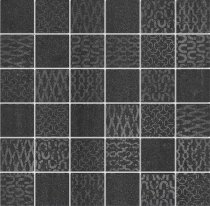 Керама Марацци Про Дабл Декор Черный Мозаичный 30x30