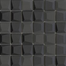 LAntic Colonial Effect Mosaics Square Black 30x30