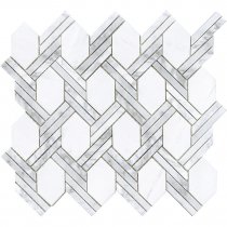 LAntic Colonial Essential Mosaics Net Carrara 29.6x32.7