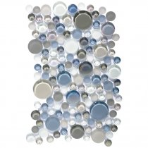 LAntic Colonial Glacier Mosaics Moon Metallic Сremas 19x29