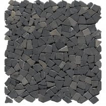 LAntic Colonial Paradise Mosaics Minibroken Edge Negro 32x32