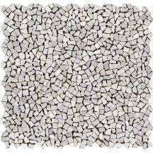 LAntic Colonial Paradise Mosaics Tinybroken Edge Gris 31x31