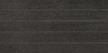 Lea Ceramiche Slimtech Basaltina Stone Project Listello Stuccata 25x50