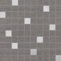 Lea Ceramiche Slimtech Basaltina Stone Project Mosaico Inox Naturale 25x25