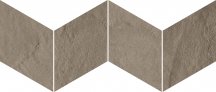 Lea Ceramiche Trame Arrow Plaster Tortora 39.5x11.2