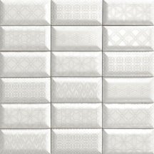 Mainzu Bumpy Luxor White 10x20