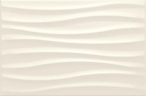 Marazzi Chroma Ivory Struttura Tide 3D 25x38