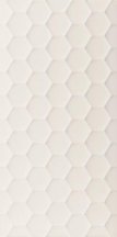 Marca Corona 4D Hexagon White Decor 40x80