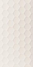 Marca Corona 4D Hexagon White Matt 40x80