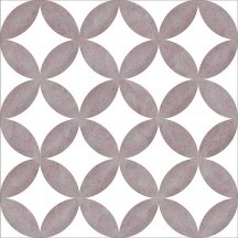 Mayolica District Circles Silver Grey 20x20