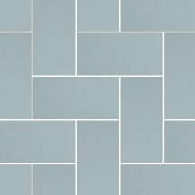 Micro Microtiles Herringbone Azure 40.2x40.2